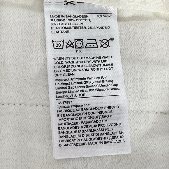 Banana Republic Men's Bistro Beige Fulton Skinny Fit Chinos Size 33X34 - Picture 9 of 12